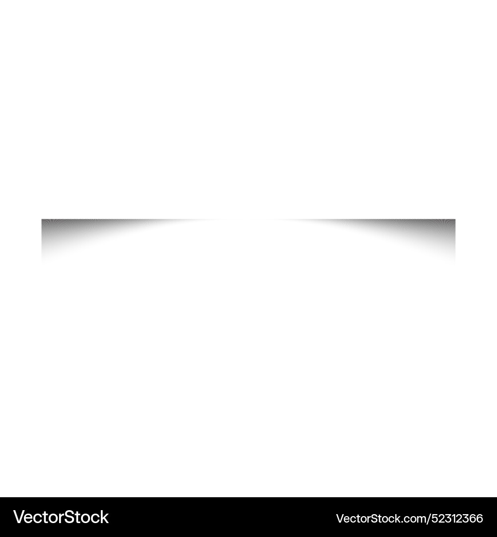 Realistic shadow box effect with light and shade Realistic shadow box effect with light and shade vector image