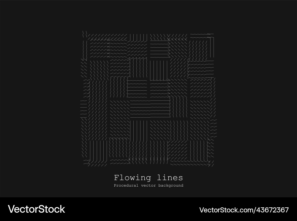 Abstract line matrix pattern noise flow dynamic Abstract line matrix pattern noise flow dynamic vector image
