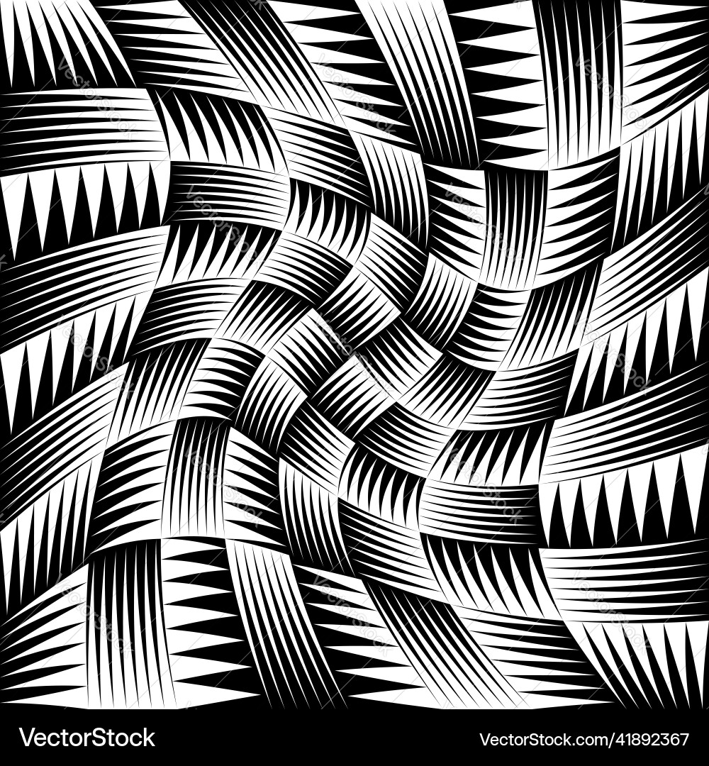 Abstract op-art edgy triangular background Abstract op-art edgy triangular background vector image