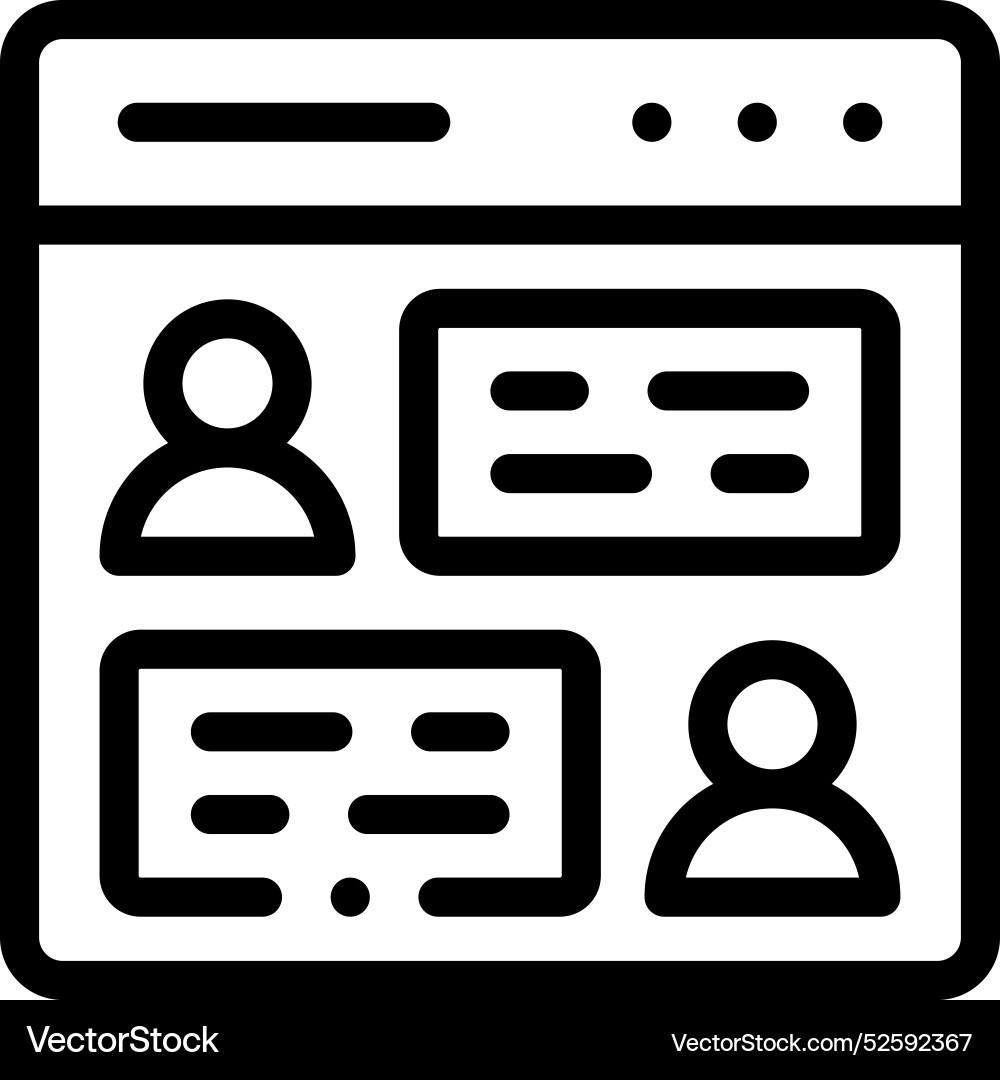 Comment icon thin linear style design isolated Comment icon thin linear style design isolated Vector Image