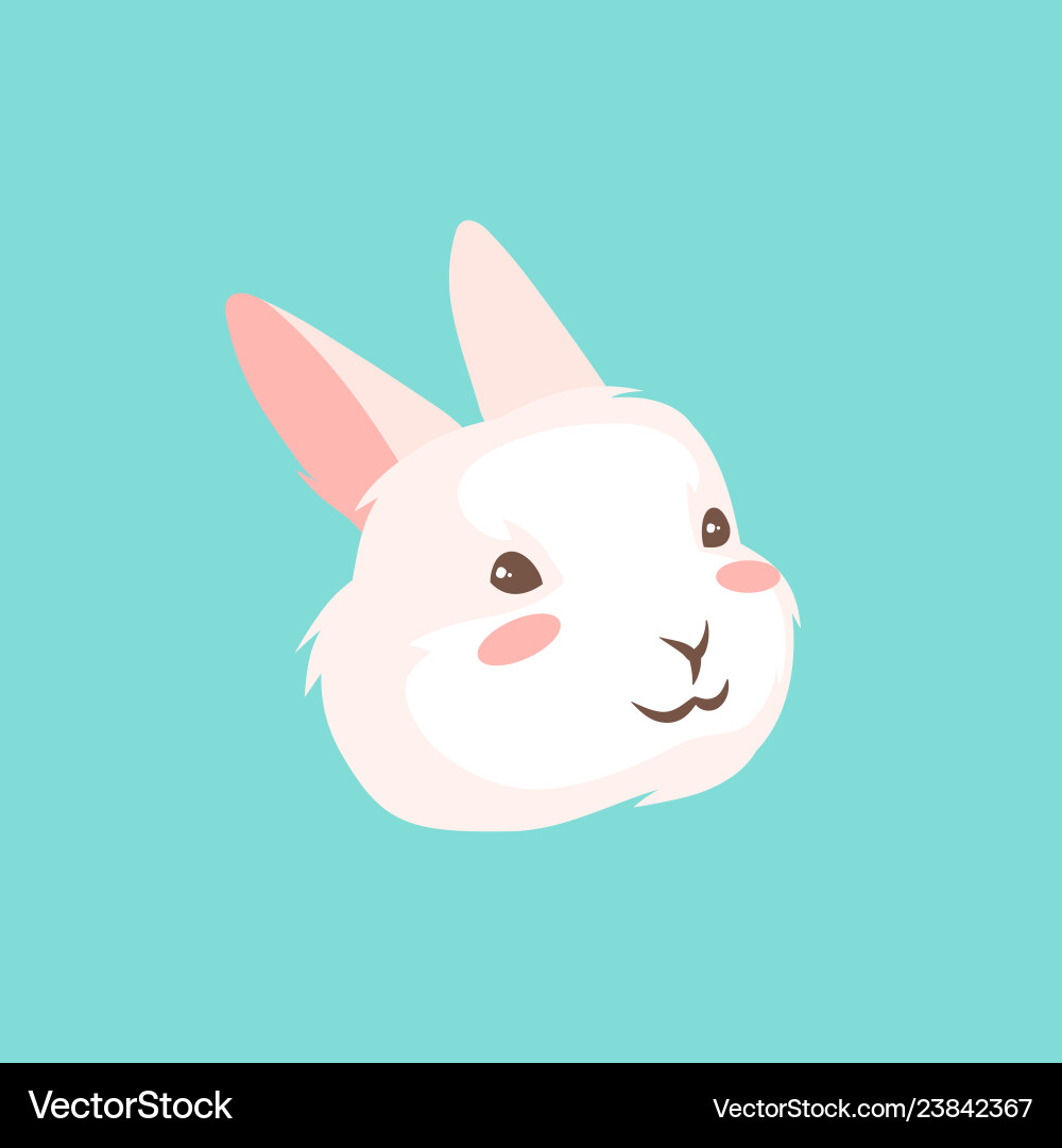Cute easter bunny Royalty Free Vector Image - VectorStock