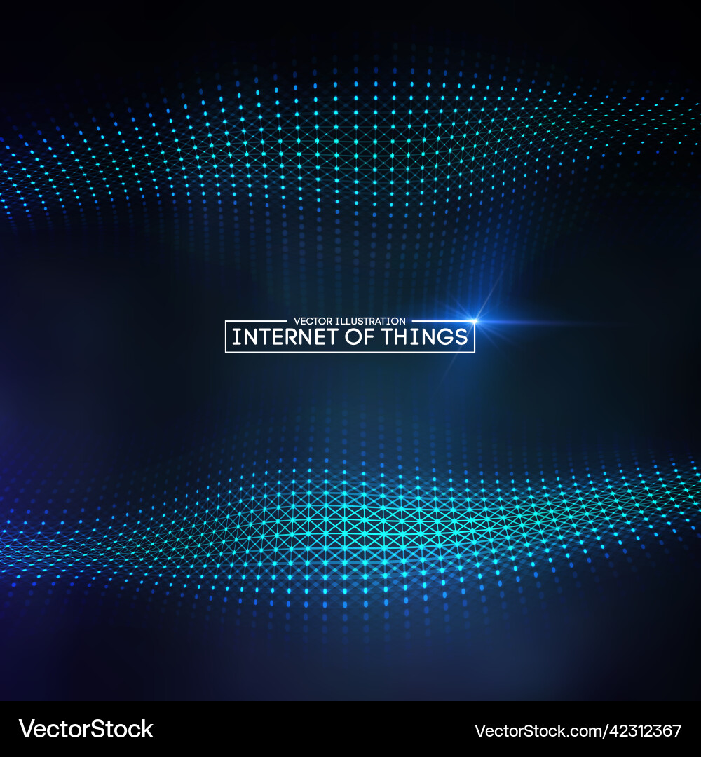 Internet der Dinge Hintergrund iot-Technologie Internet der Dinge Hintergrund iot-Technologie vektorbild