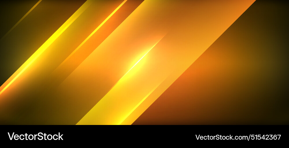 Neon dynamic diagonal light rays background Vector Image