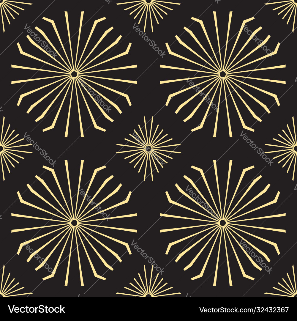 Seamless pattern with lines in shape Seamless pattern with lines in shape vector image