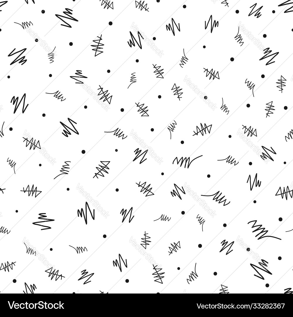 Simple seamless pattern with scattered round dots Simple seamless pattern with scattered round dots vector image