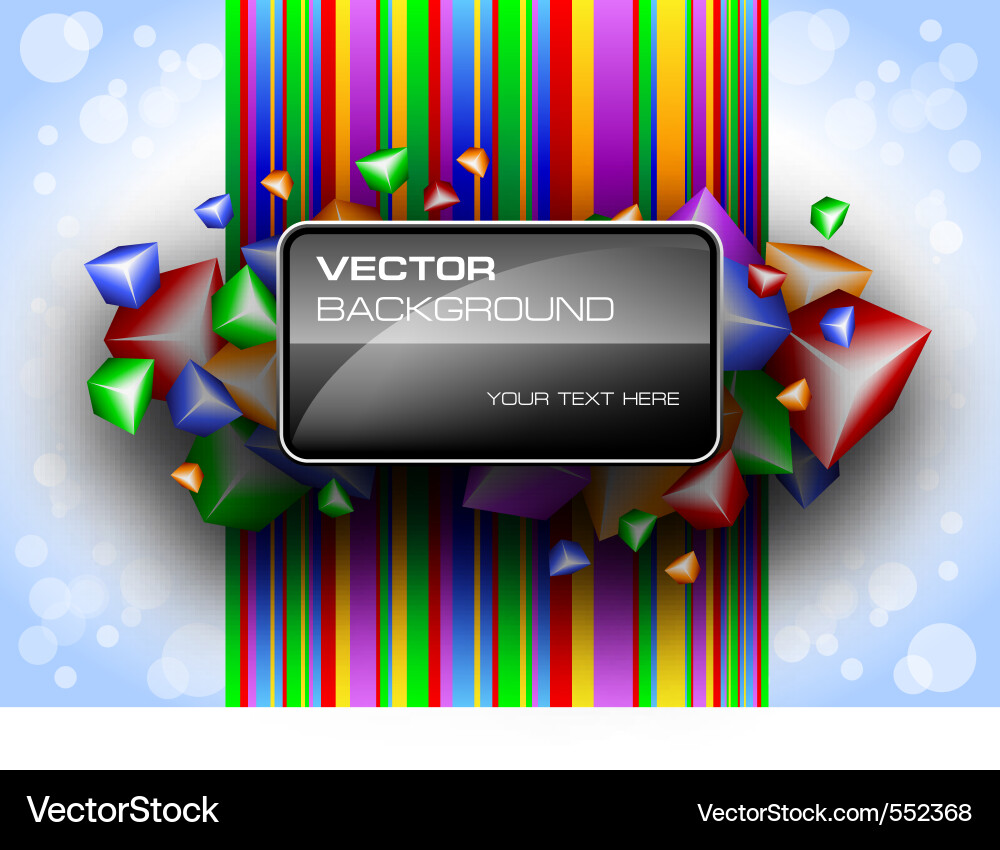 Background with place for text vector image
