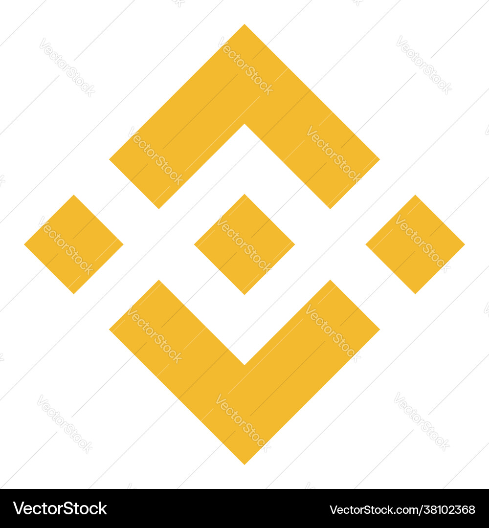 Binance BNB Logo (38102368) – Royalty-Free Vector | VectorStock