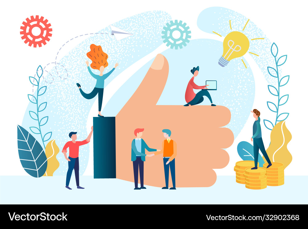 Contract handshake teamwork Contract handshake teamwork vector image