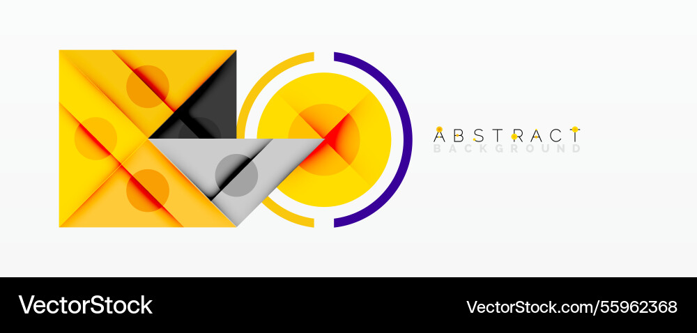 Geometric abstract design with layered triangles Geometric abstract design with layered triangles Vector Image