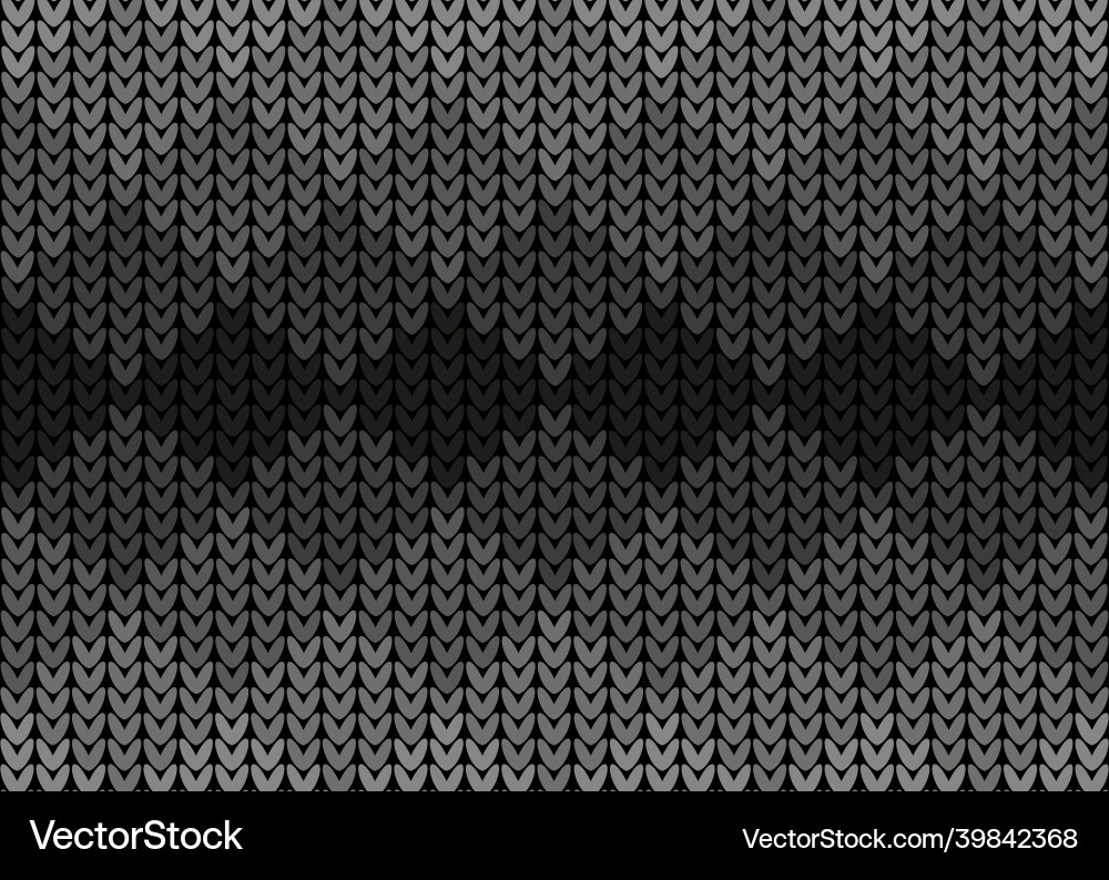 Knitting seamless red pattern Vector Image