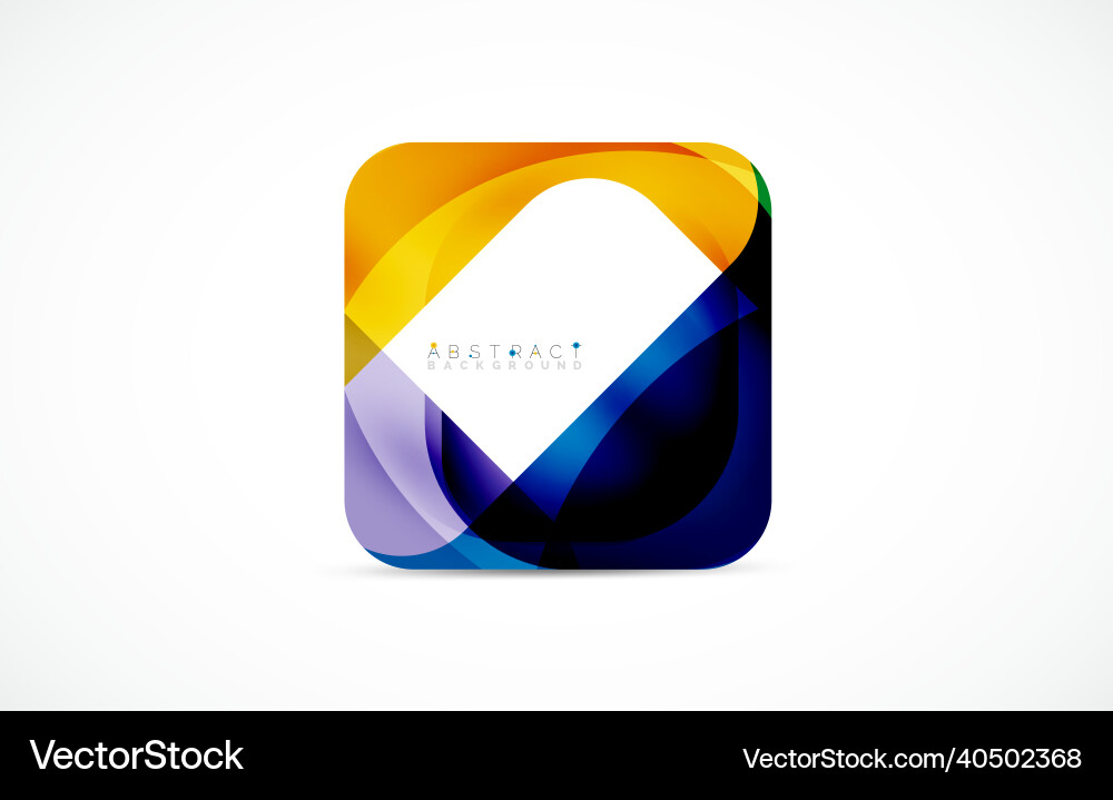 Minimal background abstract square shape Minimal background abstract square shape vector image