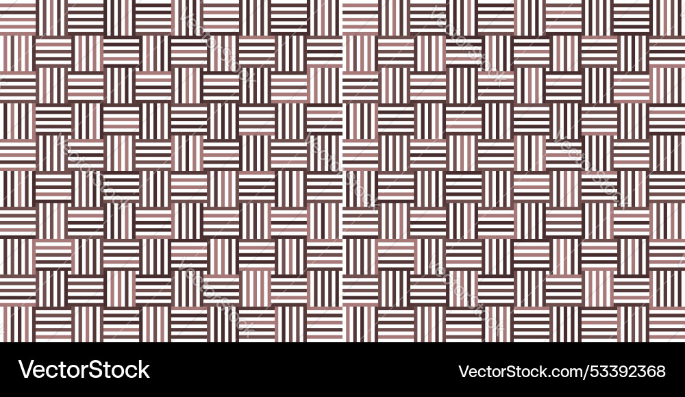 Wicker texture of geometric pattern simple fabric Wicker texture of geometric pattern simple fabric vector image