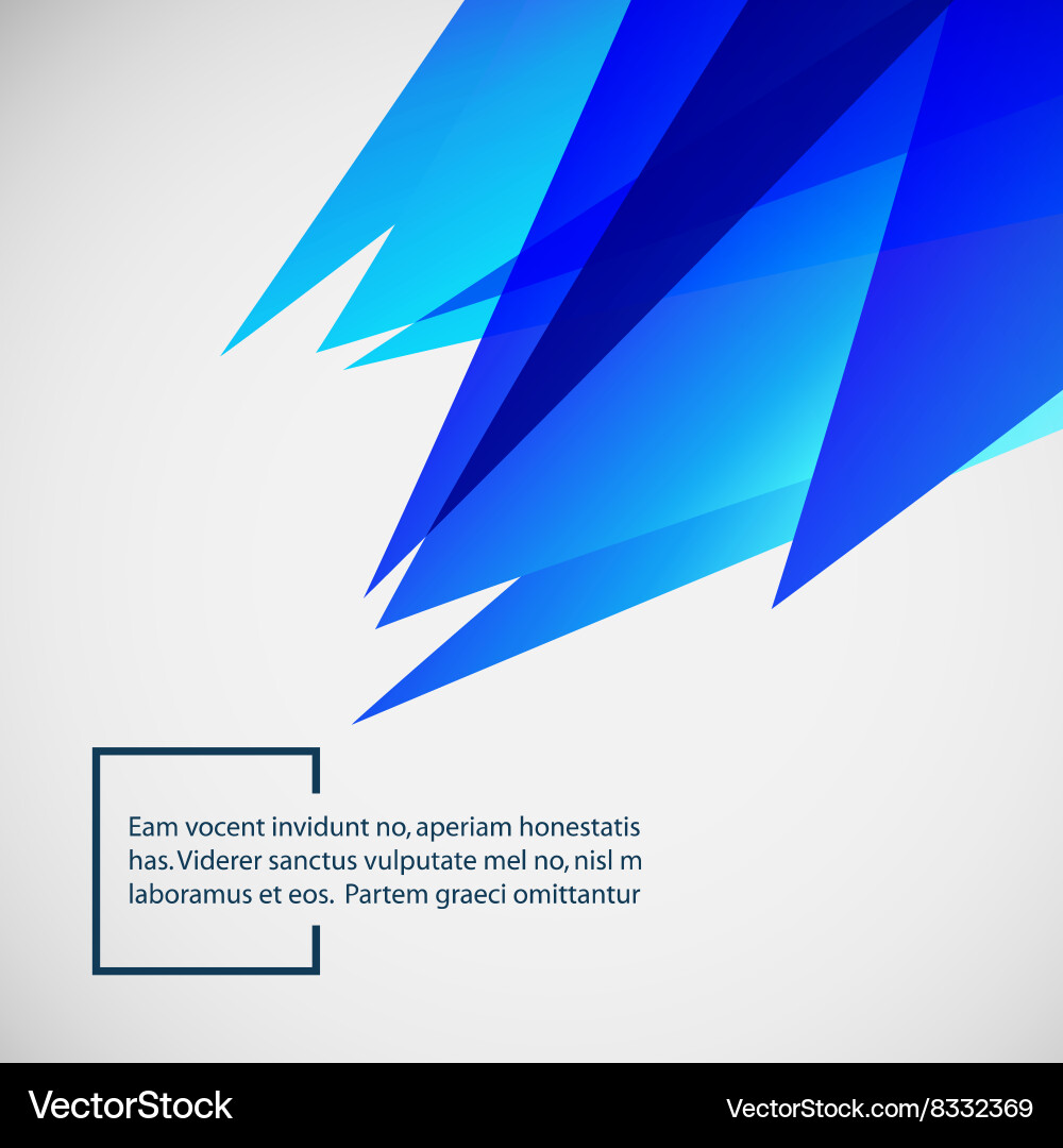 Abstract background with place for your text vector image