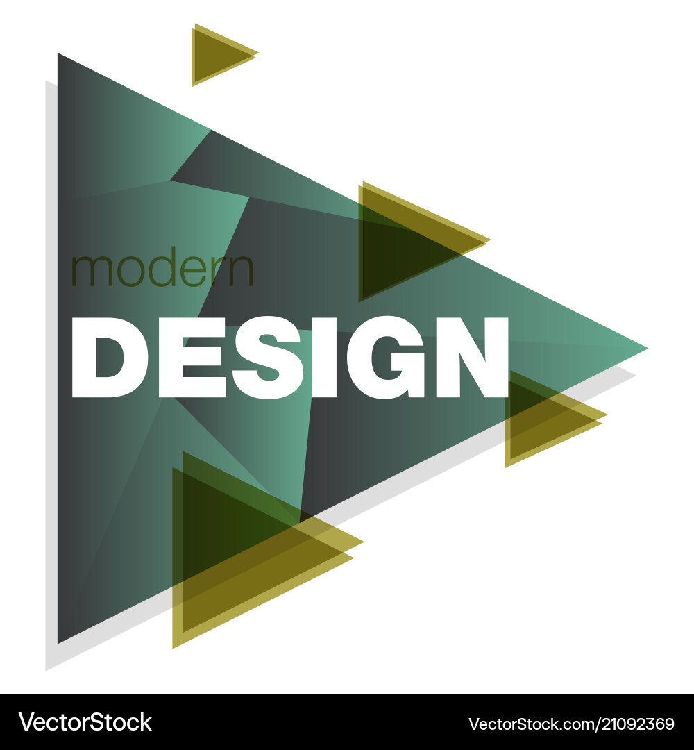 Abstract colorful triangle dynamic splash liquid Vector Image