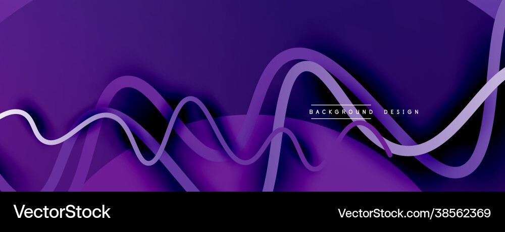 Abstract gradient background with wave line Abstract gradient background with wave line Vector Image