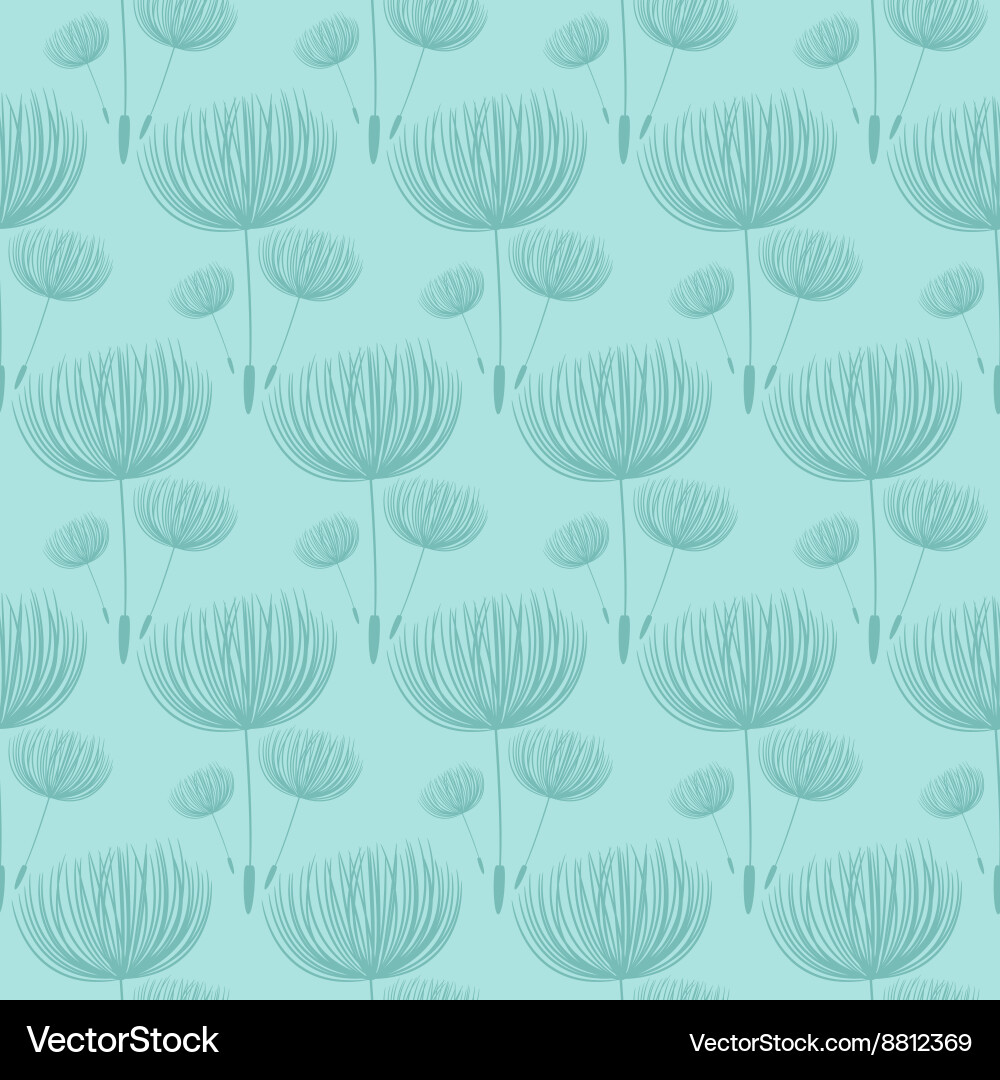 Dandelion Seed Pattern vector image