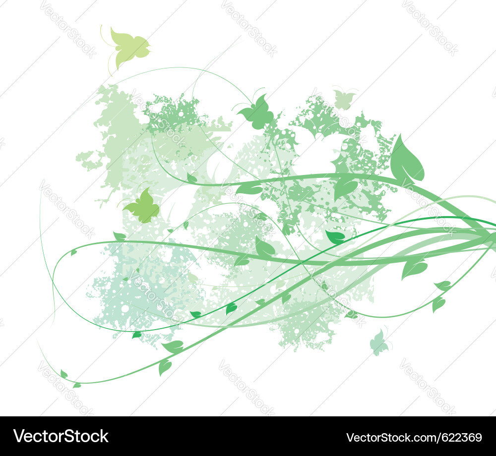 Spring abstract Vector Image