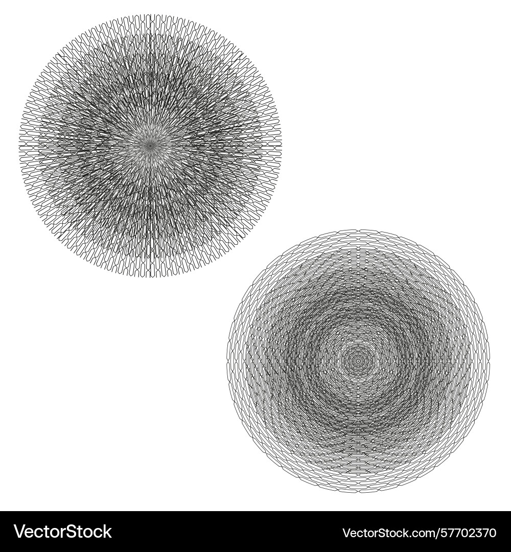 Abstract circular texture organic line pattern Abstract circular texture organic line pattern vector image