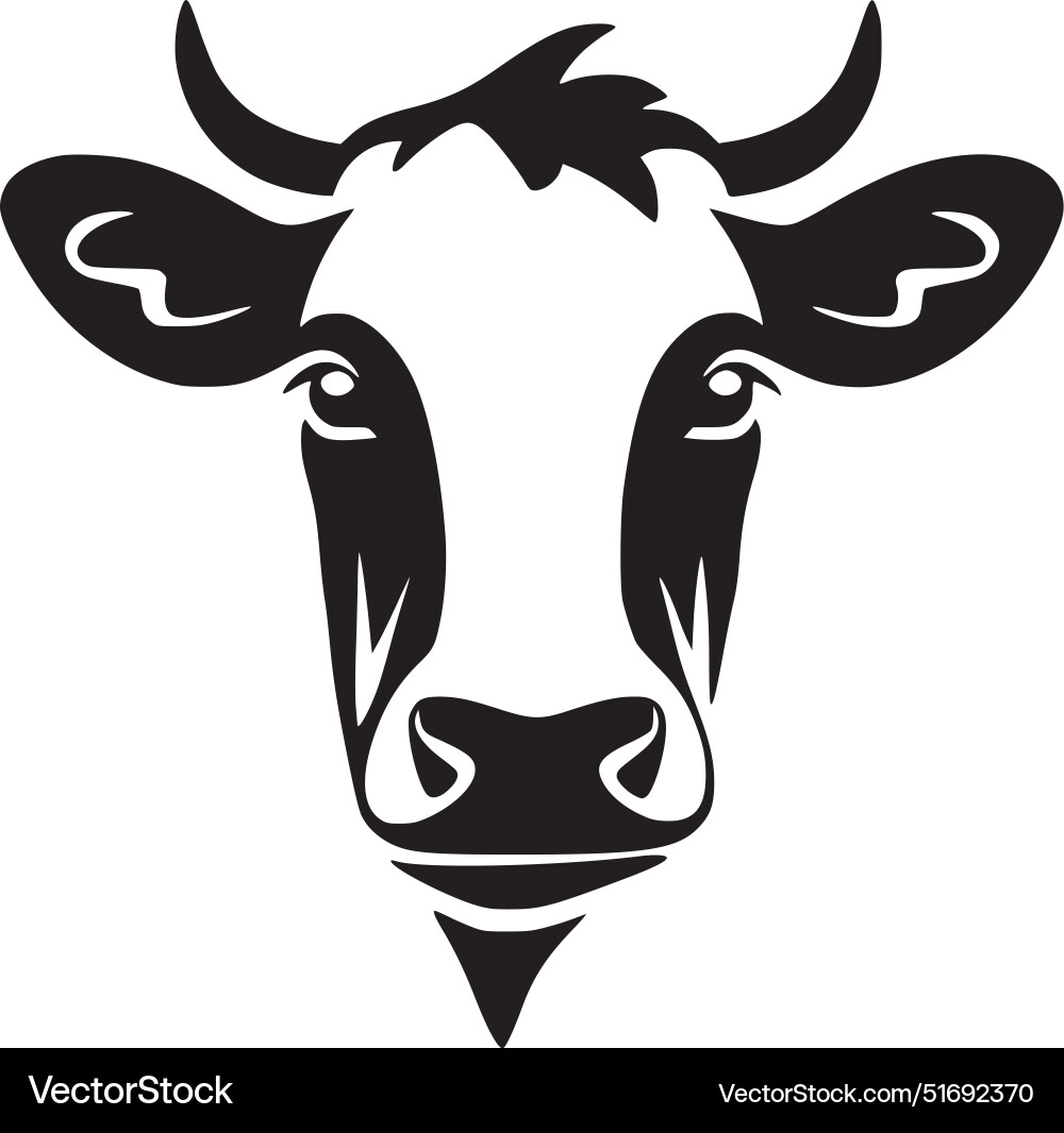Cow - hochwertiges Logo ideal für T-Shirt Cow - hochwertiges Logo ideal für T-Shirt vektorbild