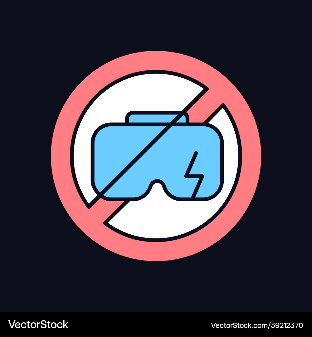 Do not use when broken rgb color manual label Do not use when broken rgb color manual label Vector Image