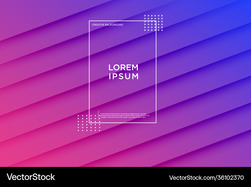 Dynamic Geometric Abstract Background vector image