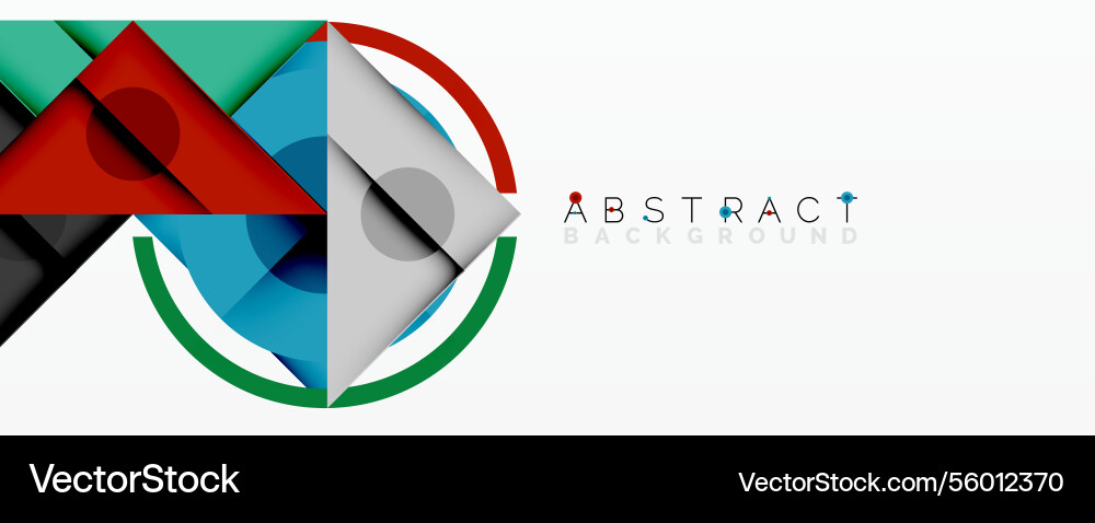 Geometric abstract design with layered triangles Geometric abstract design with layered triangles Vector Image