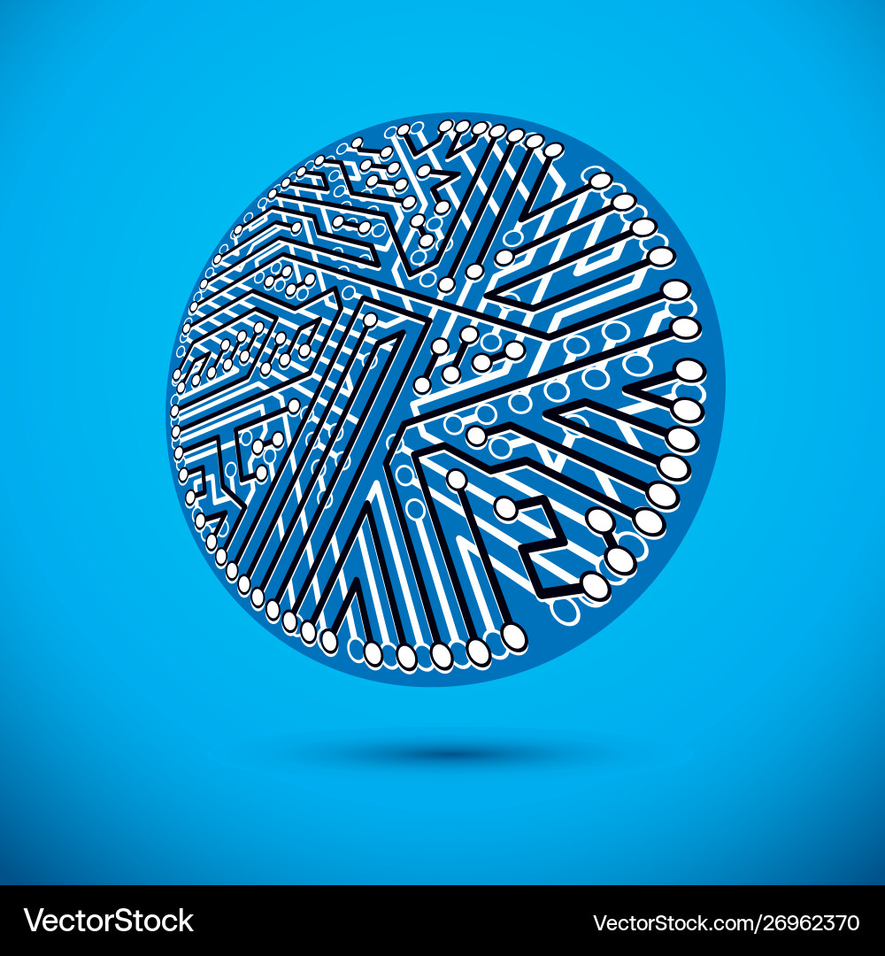Microchip design cpu information communication Microchip design cpu information communication vector image
