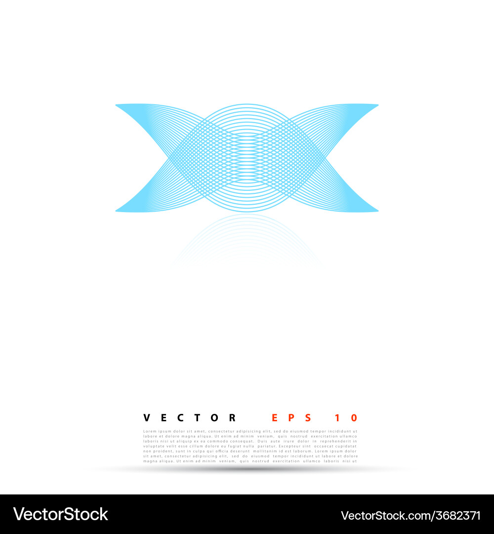 Abstract background design vector image