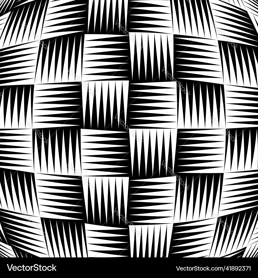 Abstract op-art edgy triangular background Abstract op-art edgy triangular background Vector Image