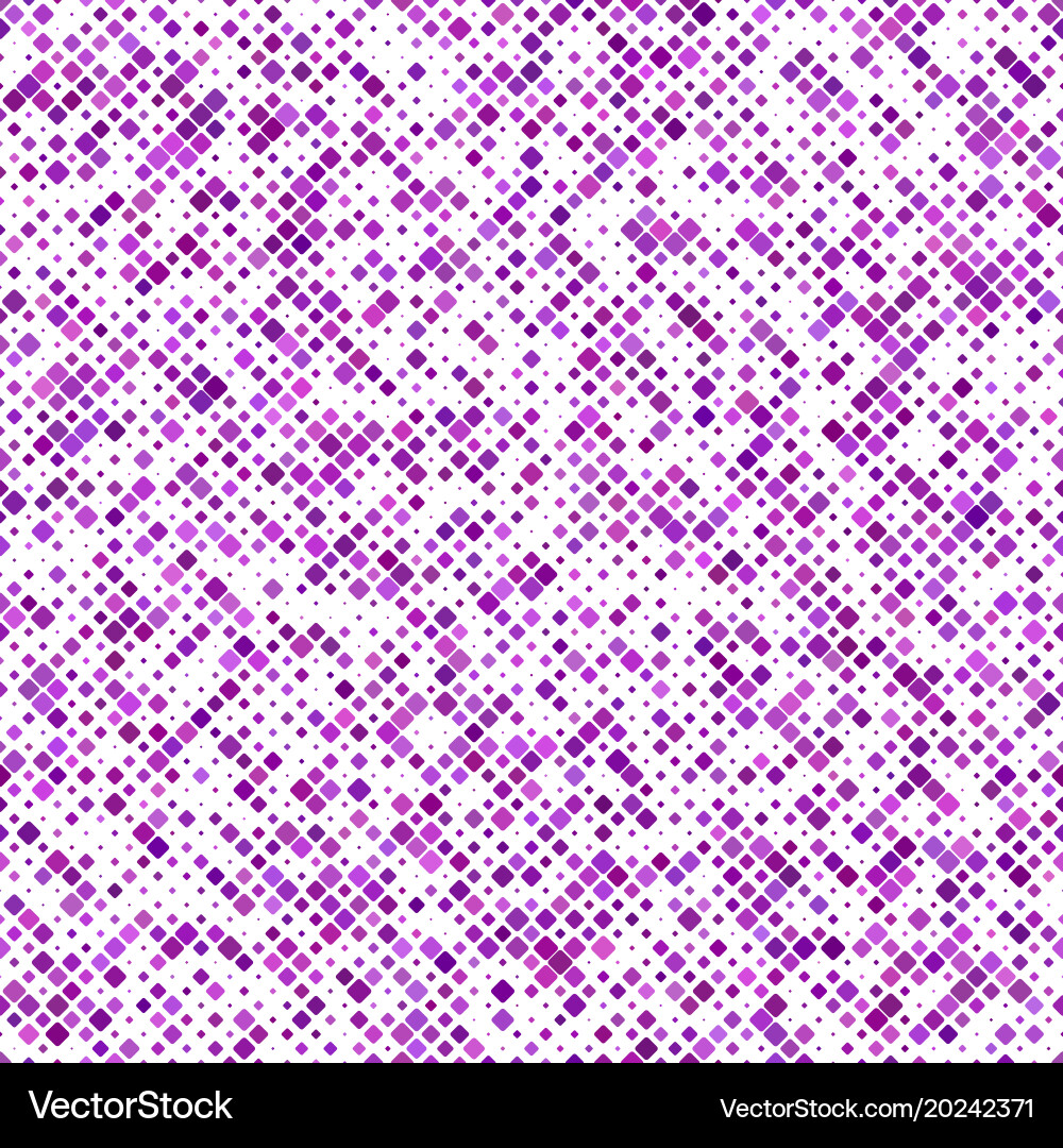 Geometric diagonal square pattern - tile mosaic vector image