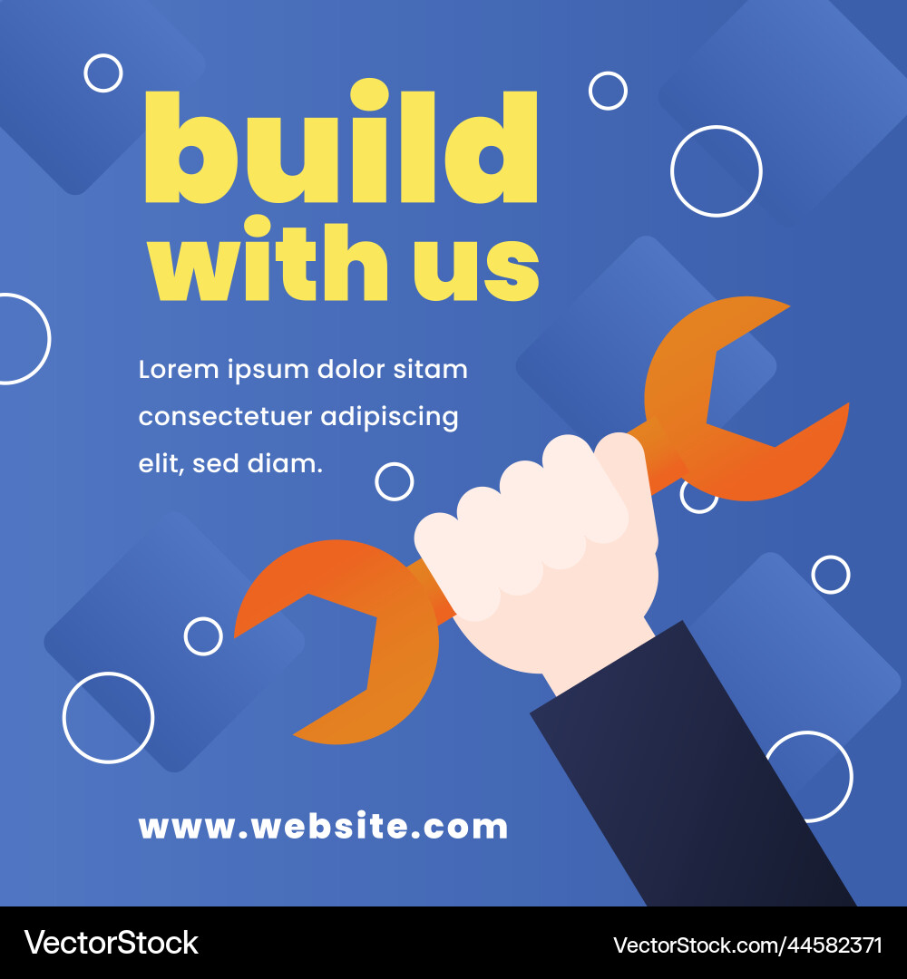 Gradient construction posts Gradient construction posts Vector Image