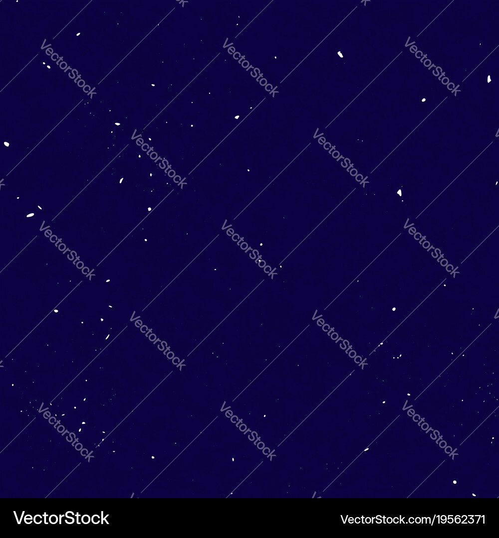 Starry seamless pattern splashed hand draw vector image