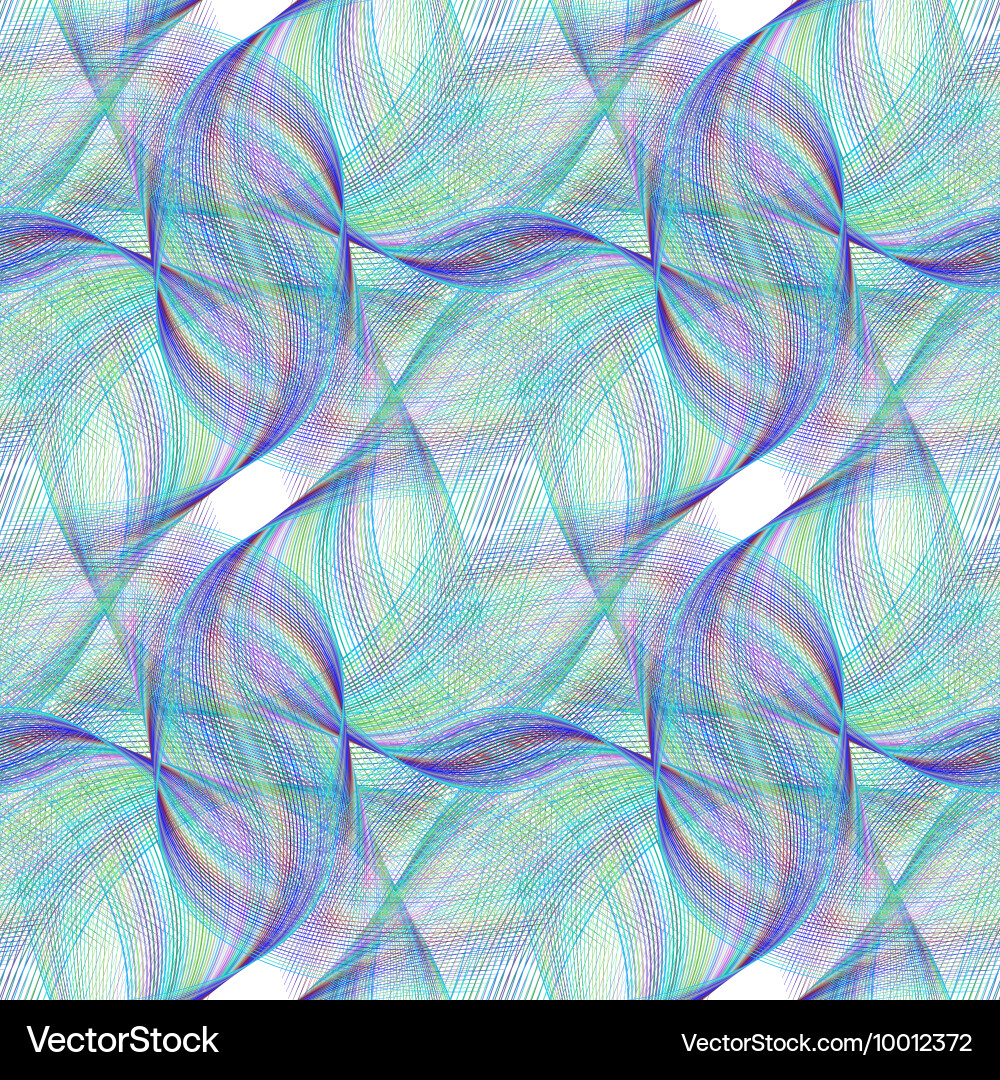 Fractal design pattern background vector image