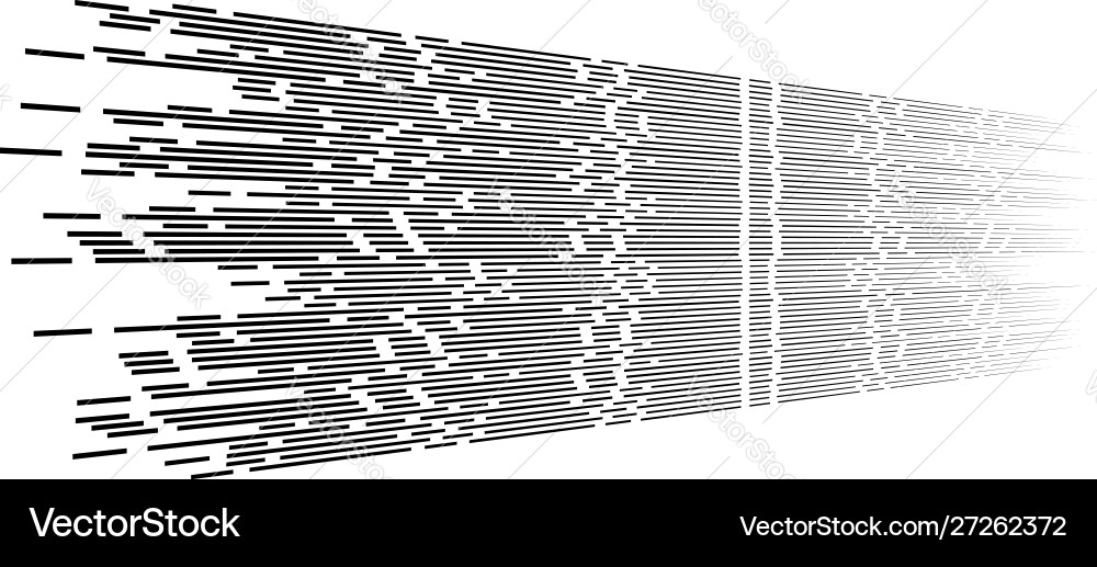 Random 3d gestrichelte Linien in perspektivischer Segmentierung Random 3d gestrichelte Linien in perspektivischer Segmentierung vektorbild