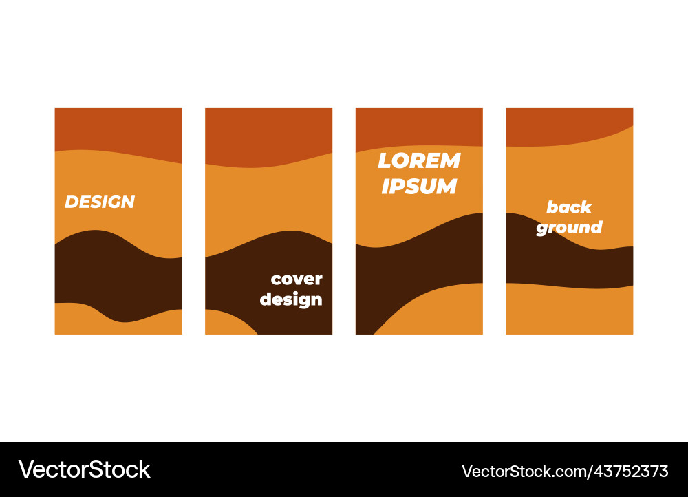 A minimalistic colored frame design line vector image