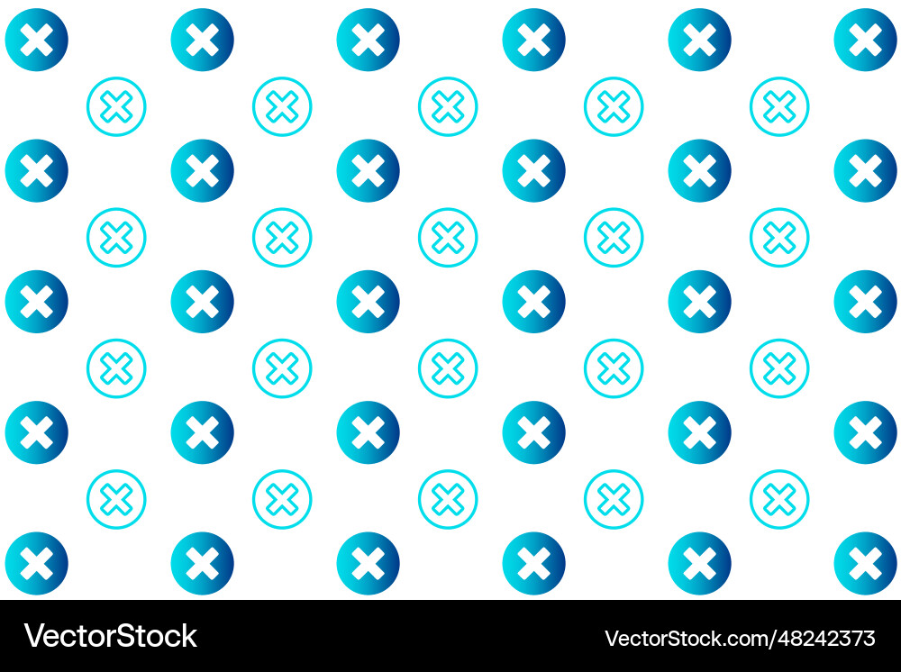 Abstract close button pattern background Abstract close button pattern background vector image