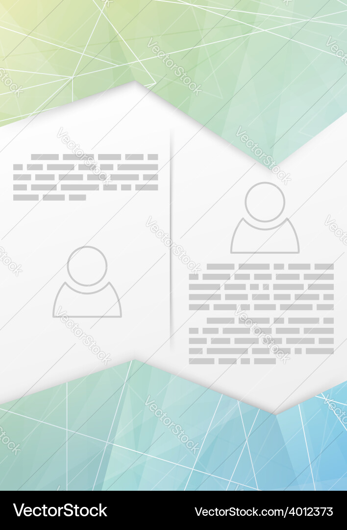 Abstract Polygon Color Gradient vector image