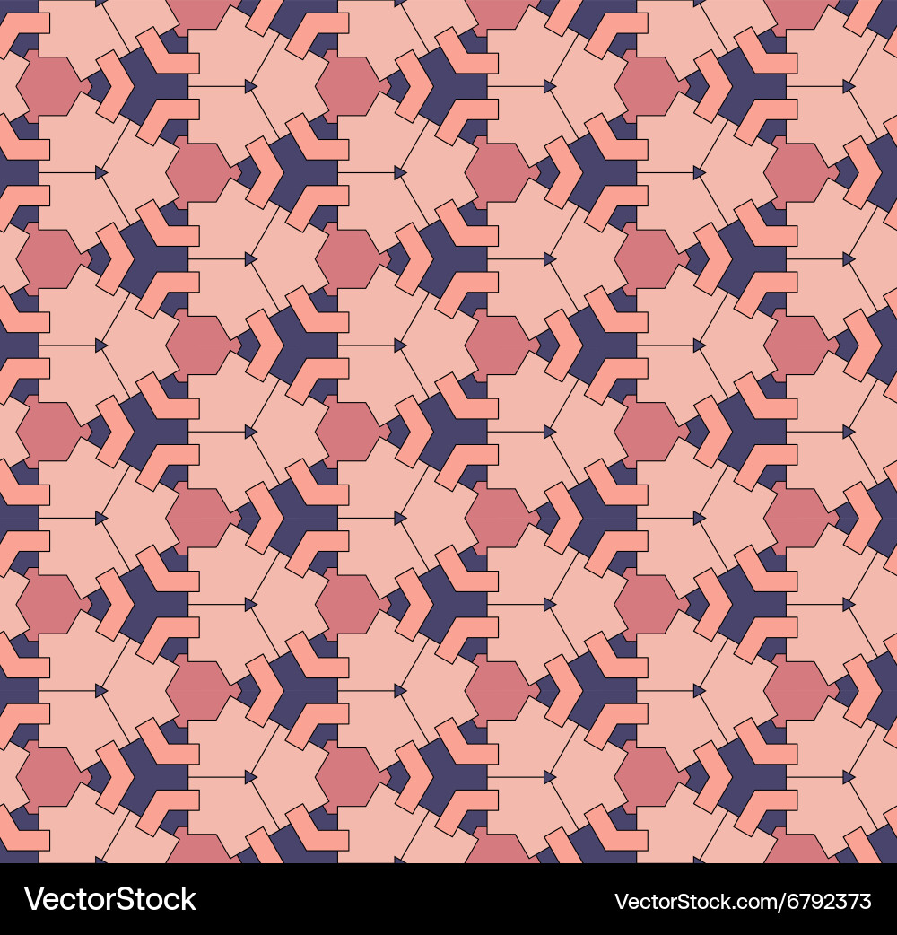Geometric Color Pattern Background vector image