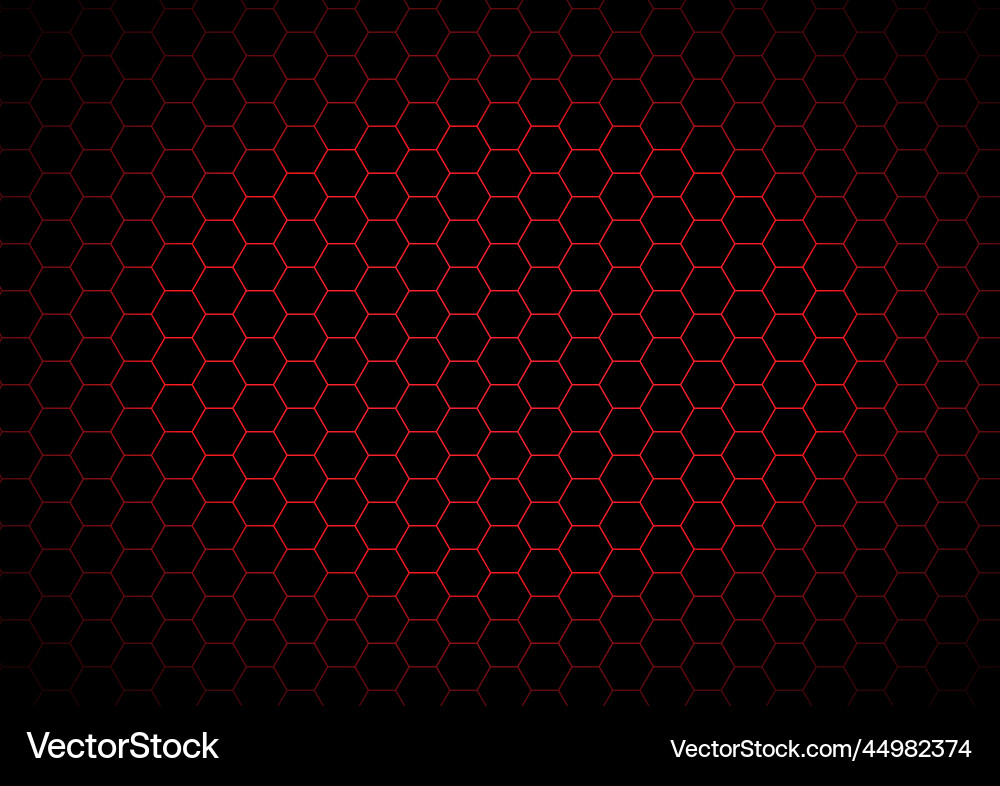 Abstract background hexagonal gray and red color Abstract background hexagonal gray and red color vector image