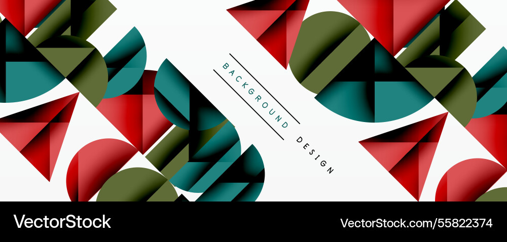 Abstract geometric pattern with intersecting Abstract geometric pattern with intersecting vector image