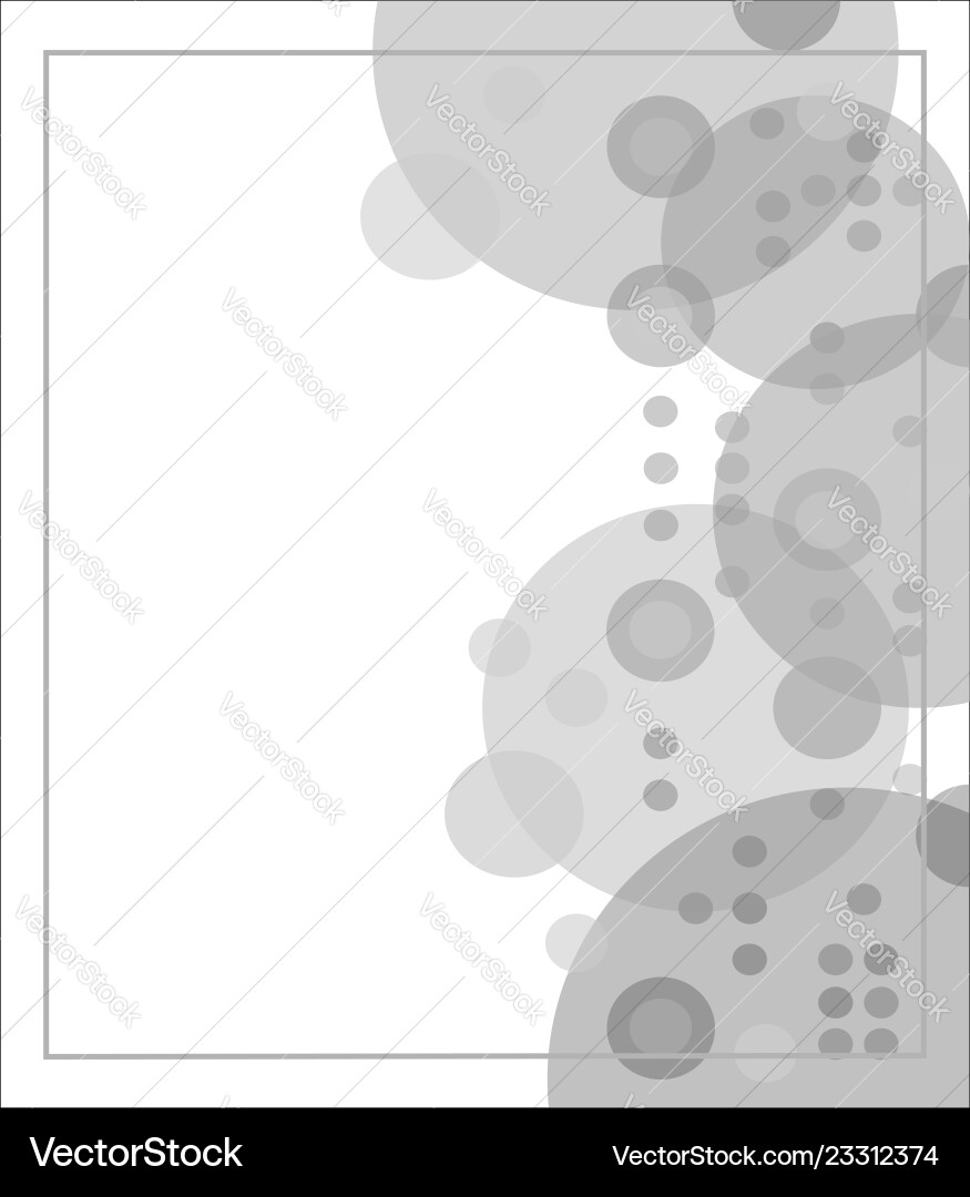 Abstract round shape geometric pattern frame Abstract round shape geometric pattern frame vector image