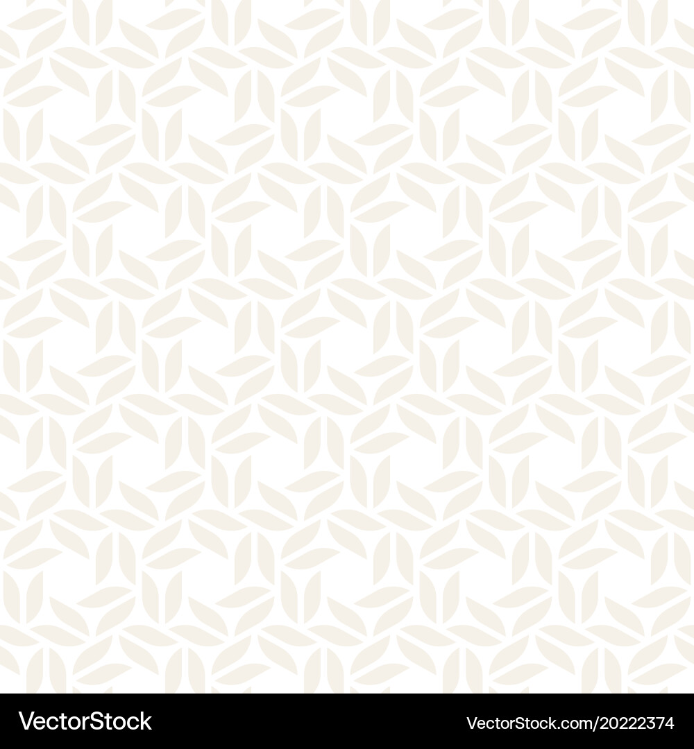 Subtle Hexagonal Grid Pattern vector image