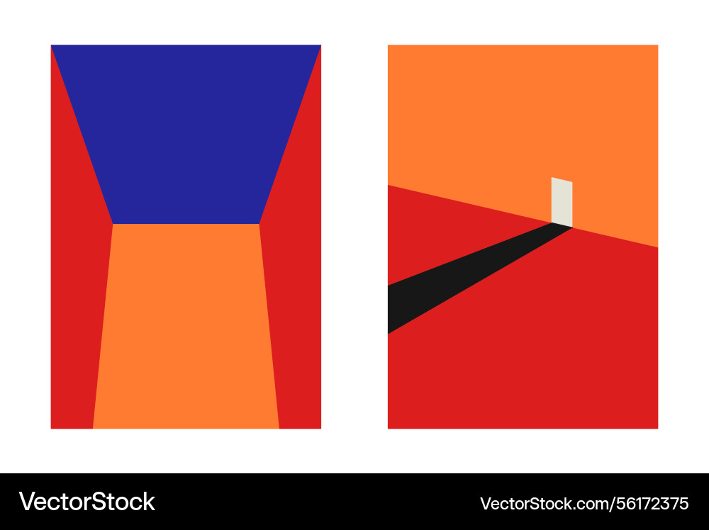 Abstract view perspective building Abstract view perspective building vector image