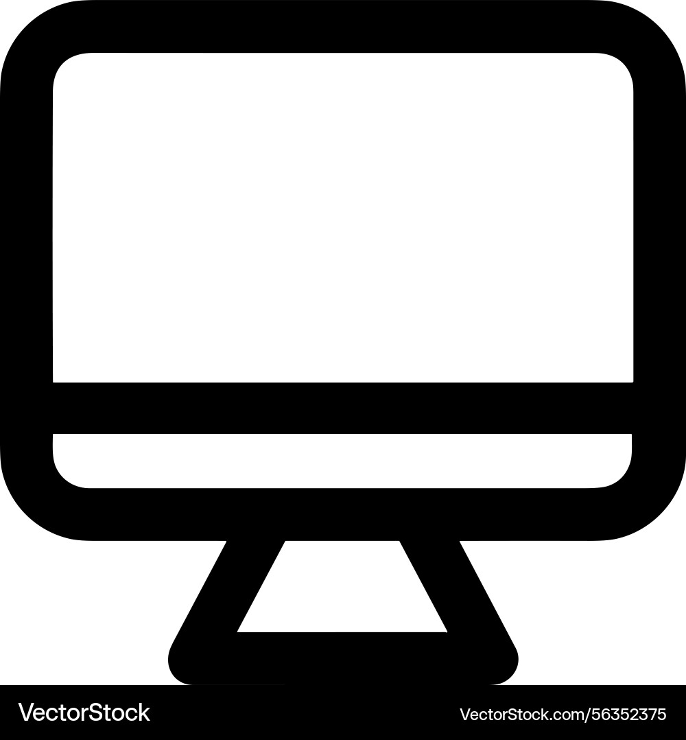 Computer icon symbol image Computer icon symbol image vector image