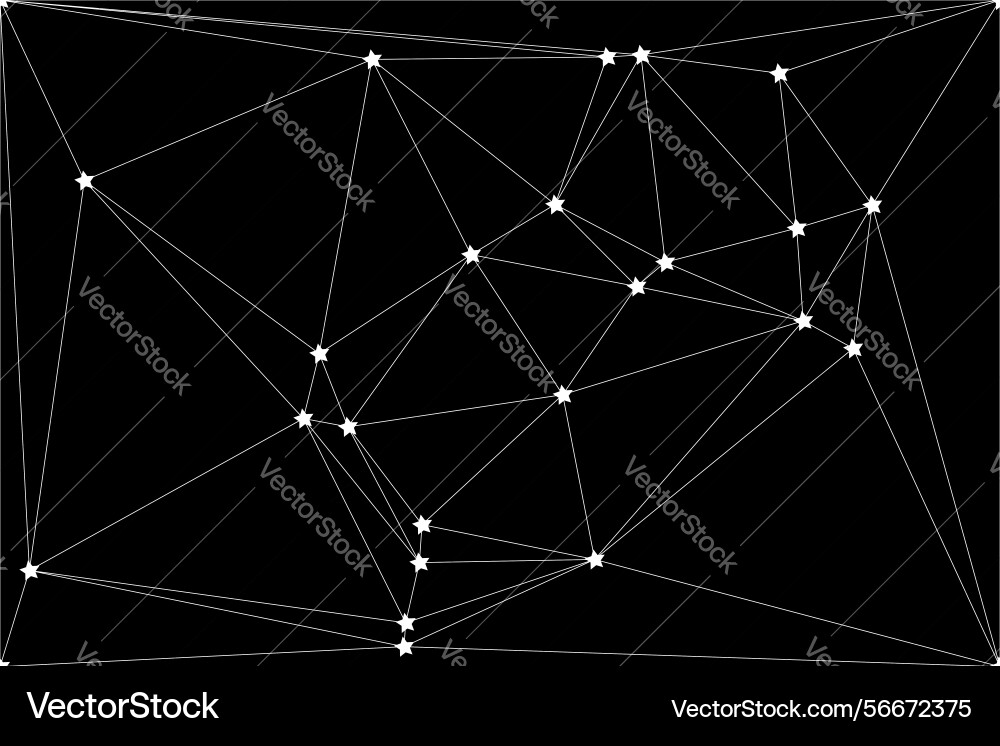 Global network connection background for banner Vector Image
