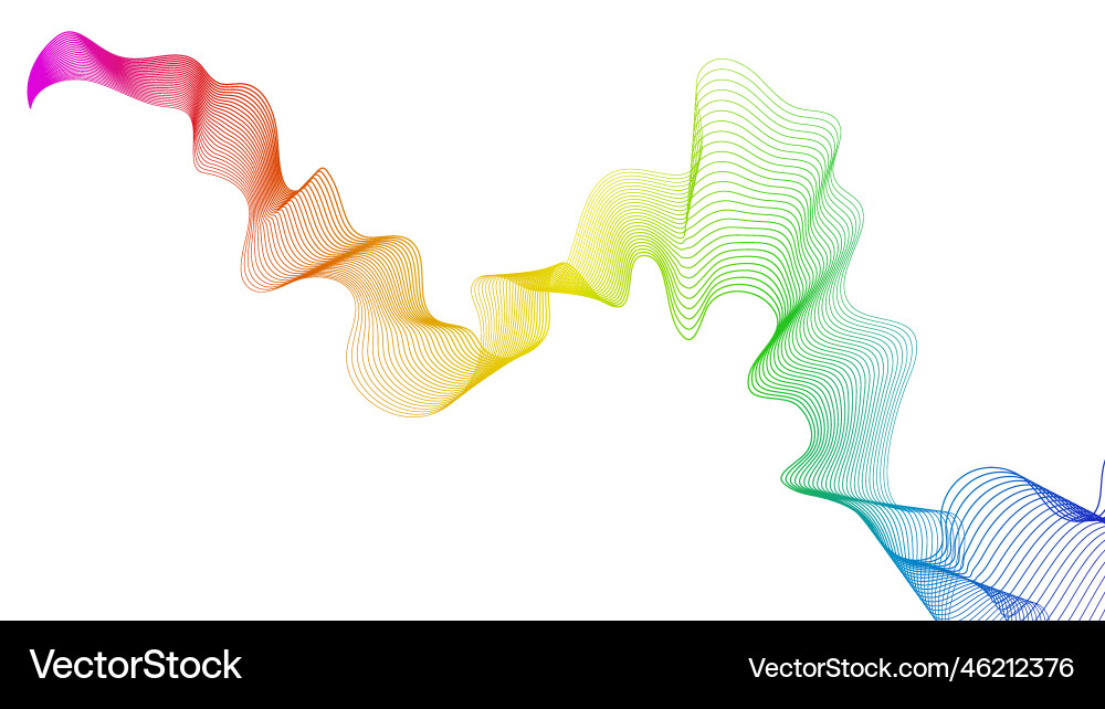 Abstract backdrop with wave gradient lines Abstract backdrop with wave gradient lines vector image