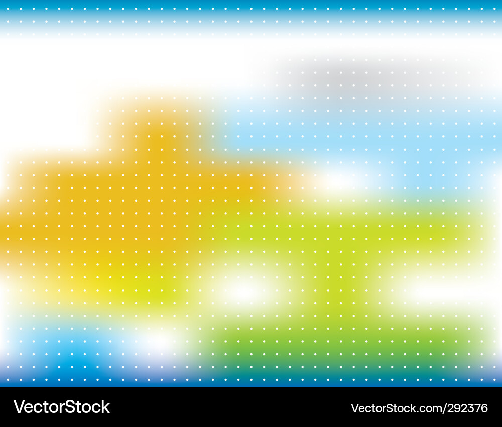 Abstract background blur with spots Vector Image
