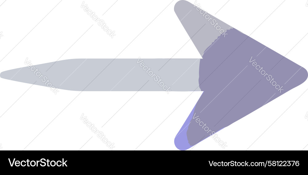 Forward Arrow Icon - Navigation Vector Image