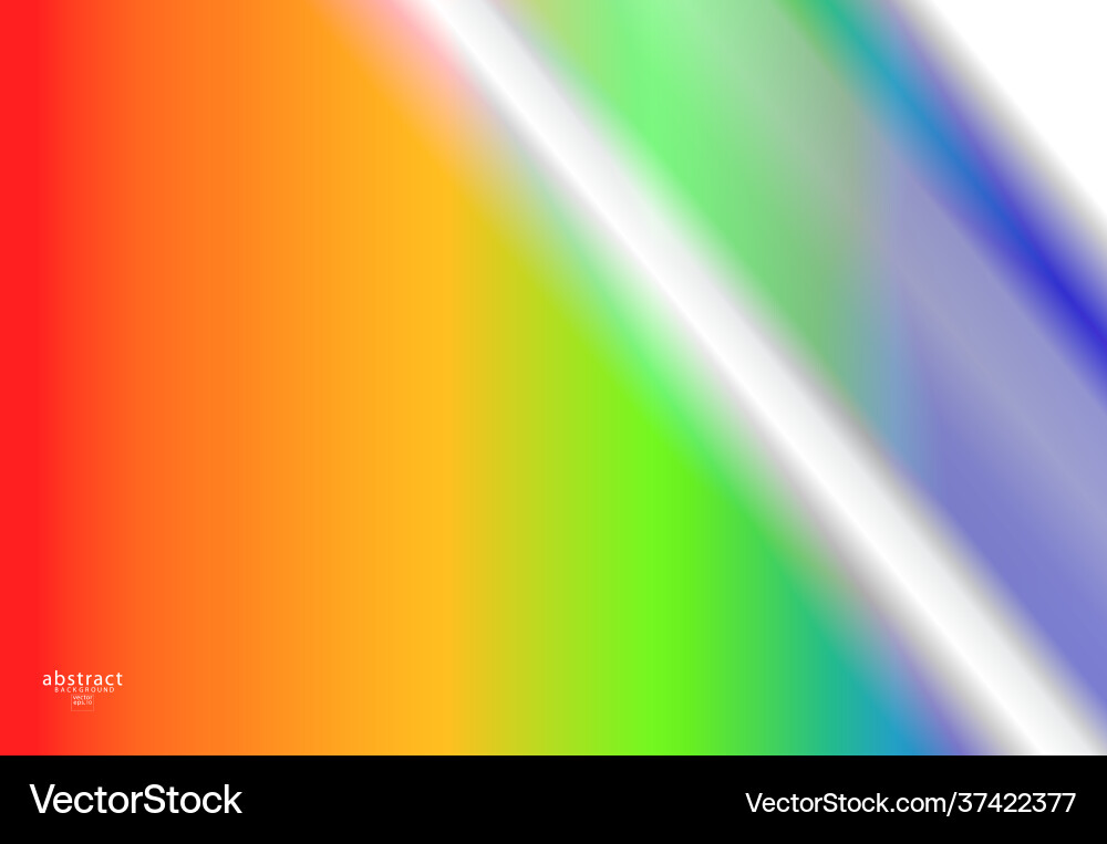 Abstract blurred gradient mesh background bright vector image