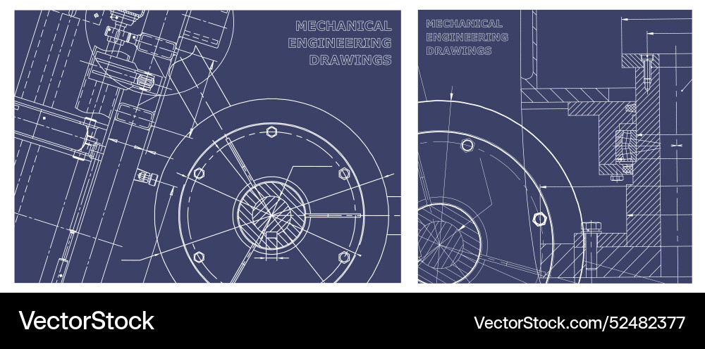 Engineering set cover flyer banner background Engineering set cover flyer banner background Vector Image